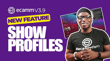 Ecamm Live NEW Features: Show Profiles