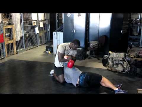 Takedown from Straight Punch Defense