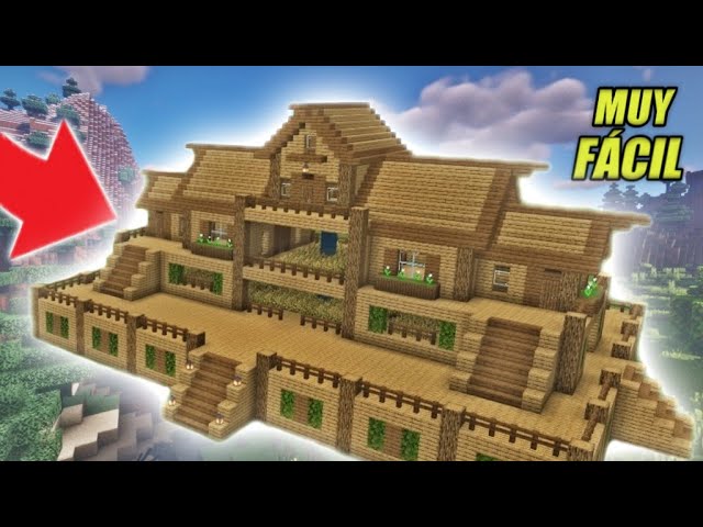 Minecraft: Casa de Madera, Tutorial, Minecraft: Casa de Madera, Tutorial, By Rectic7