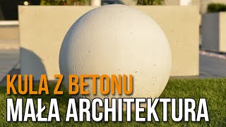 KULE Z BETONU ARCHITEKTONICZNEGO - Dopełnij swój ogród