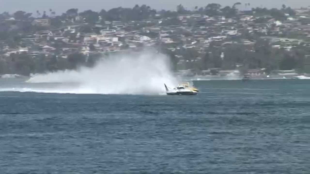 Hydroplane Crash Bayfair 2014 - YouTube