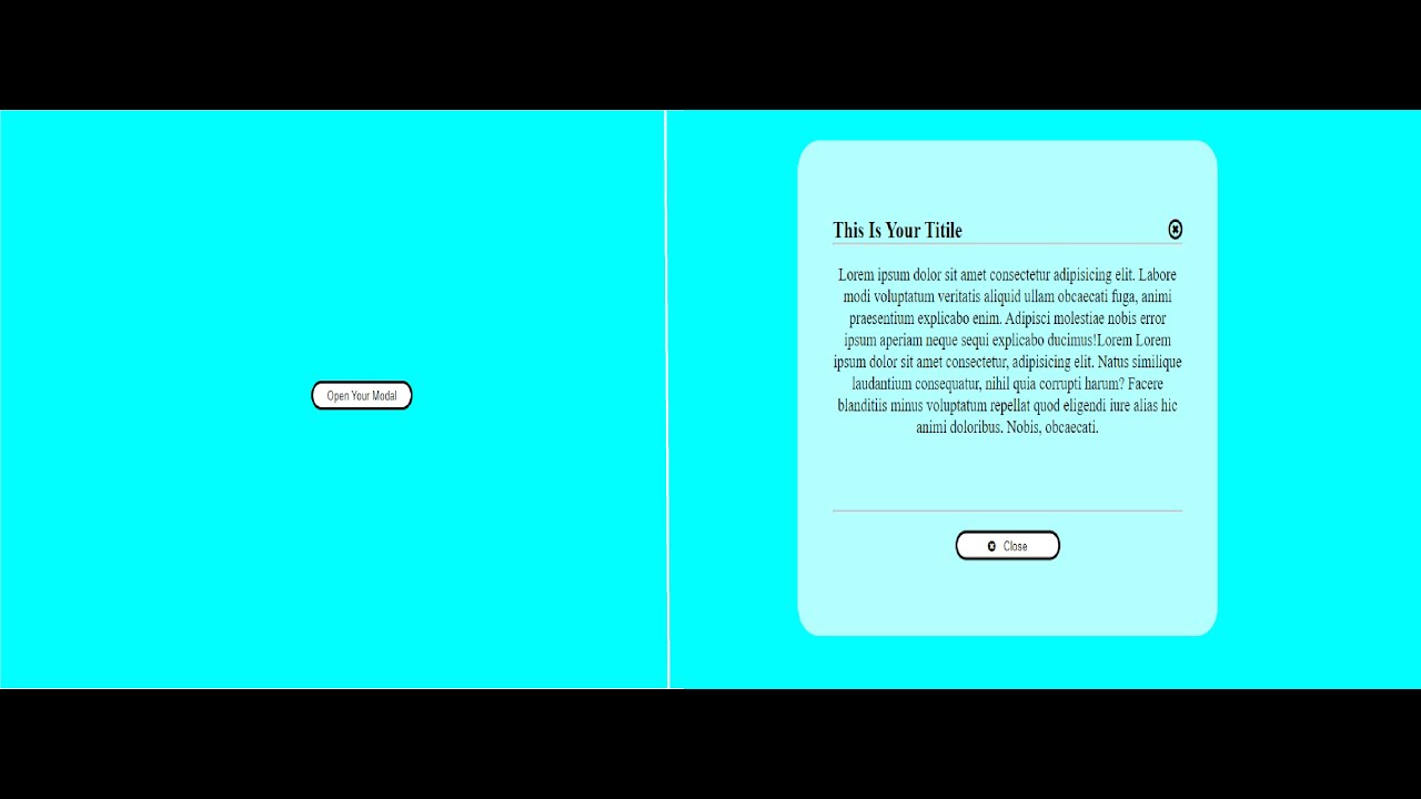 Html Css And JavaScript Modal Popup ||Np Codes ||2021 - YouTube