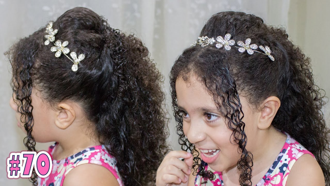 Penteado Infantil fácil PARA FESTA #70 I Sr e Sra Martinez