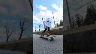 yukiringo0423 #ロンスケ #ロングスケートボード #longboard #スケートボード #skateboarding #スケボー #フラットスキム #longboarding