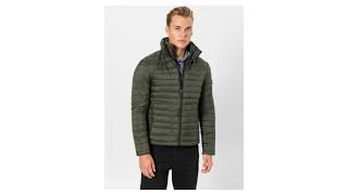 Superdry Přechodná bunda 'DOUBLE ZIP FUJI' olivová Wealth