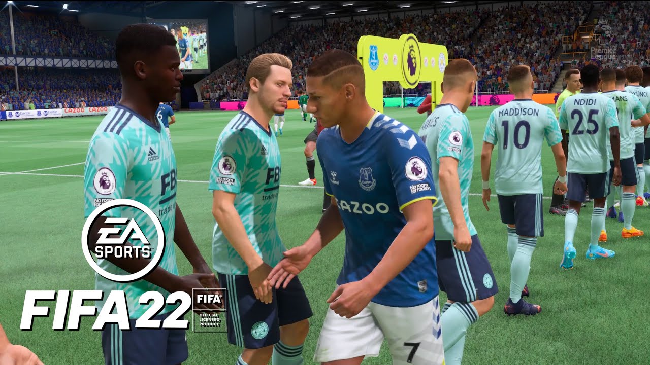 FIFA 22 - Everton vs Leicester City | EPL | PS4™ Gameplay