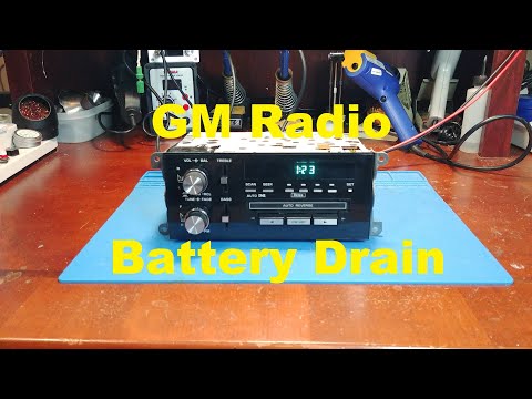 GM Radio Battery Drain Repair