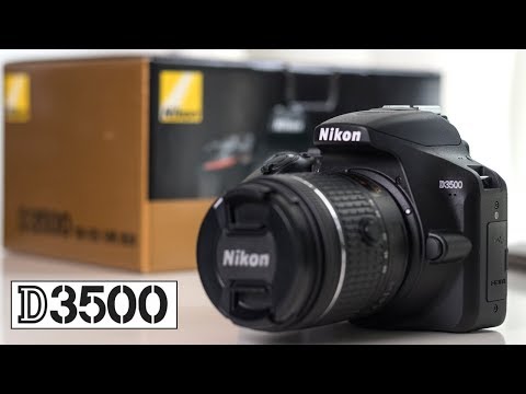 Nikon D3500 Unboxing and first impressions v Nikon D3400