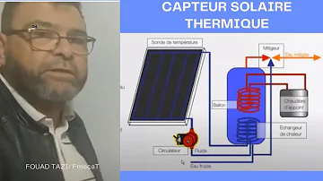 Comment fonctionne une installation solaire thermique ?