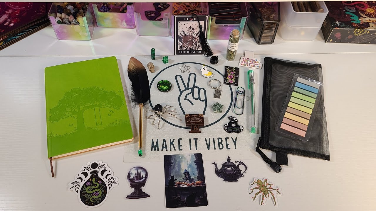 20 Item Witchy Bookish Bundle 💚🖤