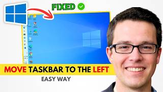 Move Taskbar to Left in Windows 11 &amp; 10 | 2026