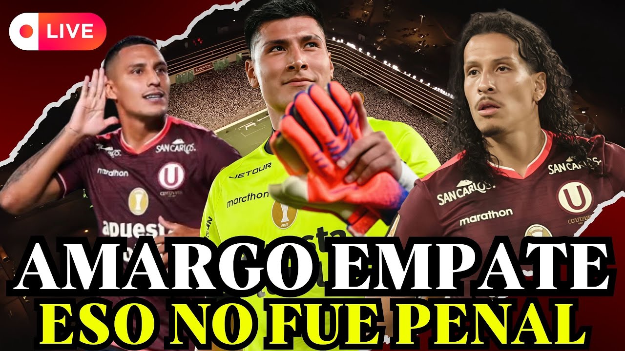 UNA VERGUENZA EL ARBITRAJE!!!  ESO NO FUE PENAL!!! UNIVERSITARIO EMPATO EN CUSCO