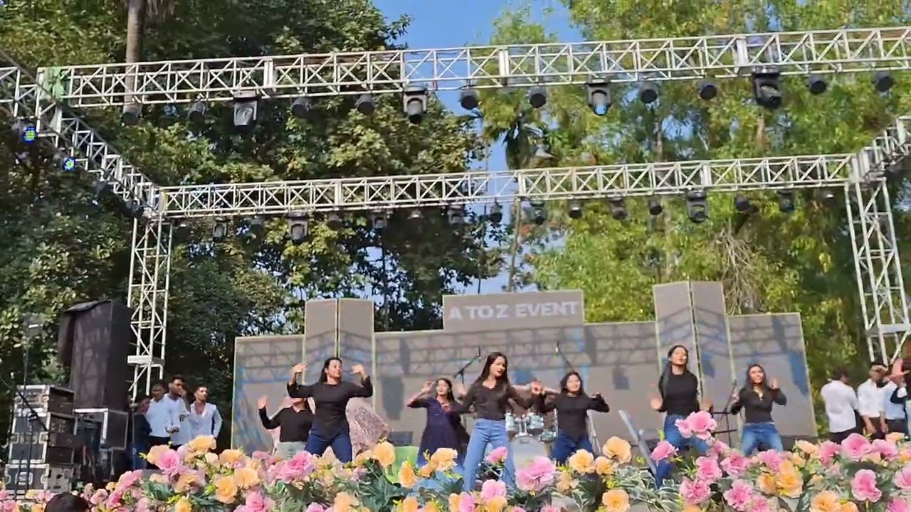 Brsnc freshers 2026 ll sau tarah k song ll barrackpore rastraguru Surendra nath college party 🥳🎉🥳🥳