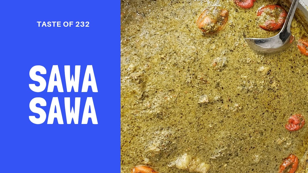 SawaSawa wit Egusi| Details|Sento's Kitchen