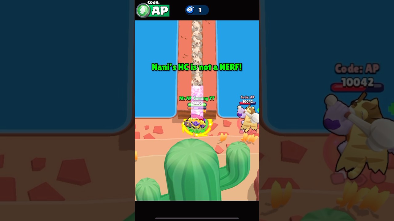 Nani Hypercharge is not a NERF! Brawl Stars 