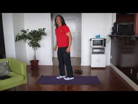  great leg exercises from home using a resistance band to stabilize the knees