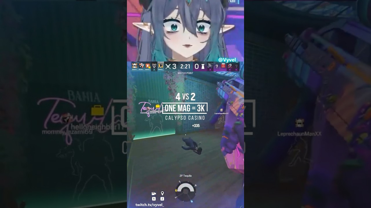 One Mag = 3K. | #Vyvel_ #VTuber Game Featured: #RainbowSixSiege #R6S #Siege