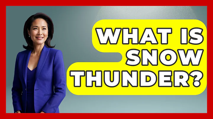What Is Snow Thunder? - Weather Watchdog
