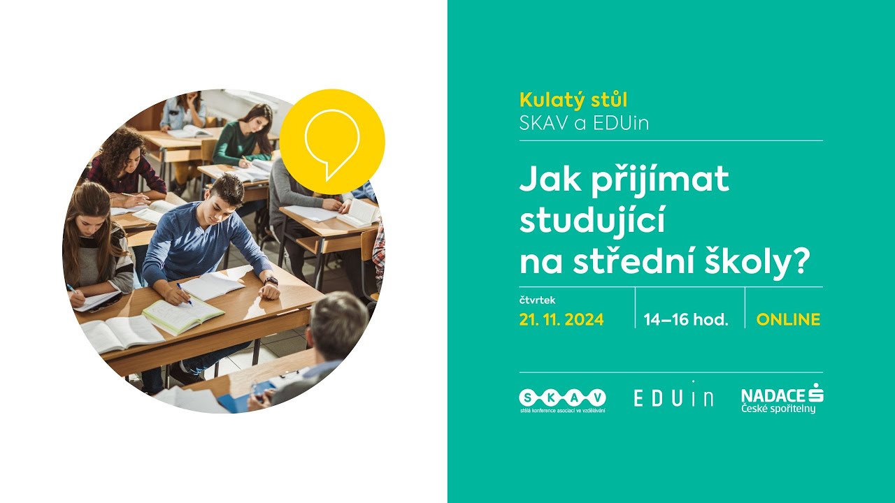 Jak přijímat studující na střední školy?