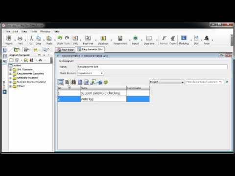 Create and Manage Requirements Using Requirement Grid