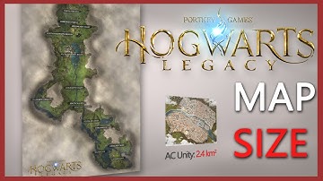 Hogwarts Legacy  Map SIZE