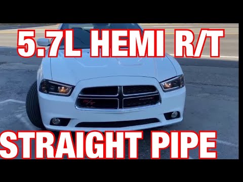 2013-dodge-charger-r/t-dual-exhaust-w/-straight-pipes!!