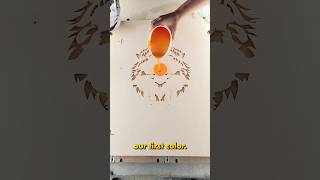 Making a SUPER DETAILED sign out of RESIN! (Part 1) #art #diy #howto #resin #resinart