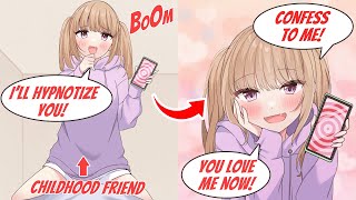 【Manga】 My Childhood Friend Hypnotized me but I Pretended It was Working but She wants me to Confess