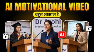 AI Motivational Video Kaise Banaye | Shayari Reels Editing Hindi screenshot 2