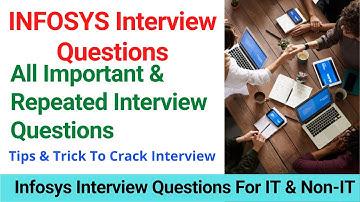 Infosys Interview Questions For IT & Non-IT Students || Tips & Trick to Crack Interview ||Must Watch