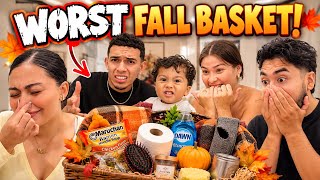 We Made Our Friends the WORST Fall Basket! 😂