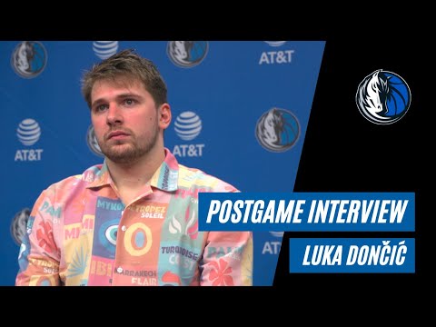 Mavs PostGame Interview: Luka Dončić (05/14/21)