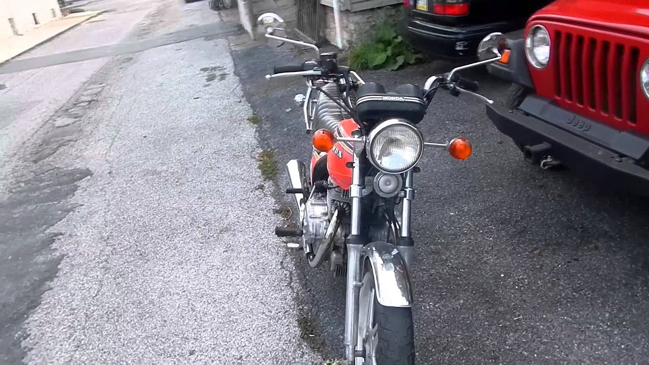 Honda CB400A Hondamatic - YouTube