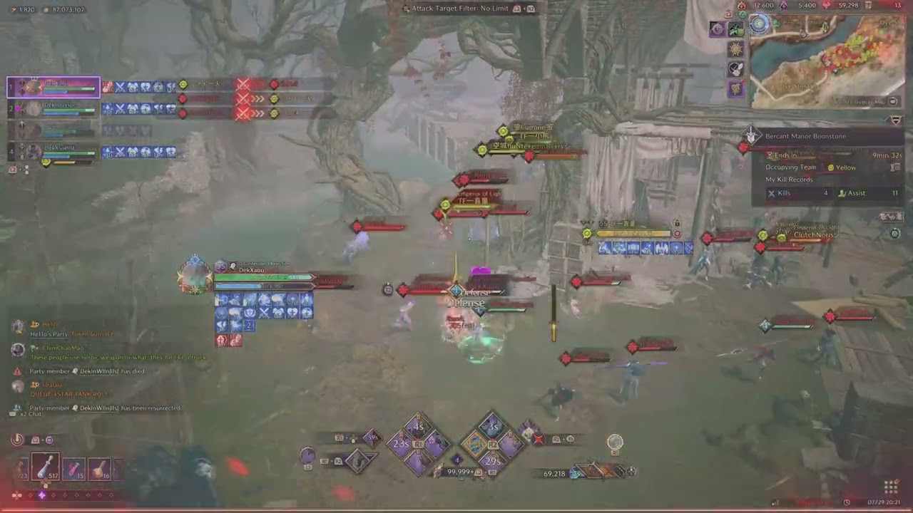 Ps5 Throne and liberty play with PC not too bad !