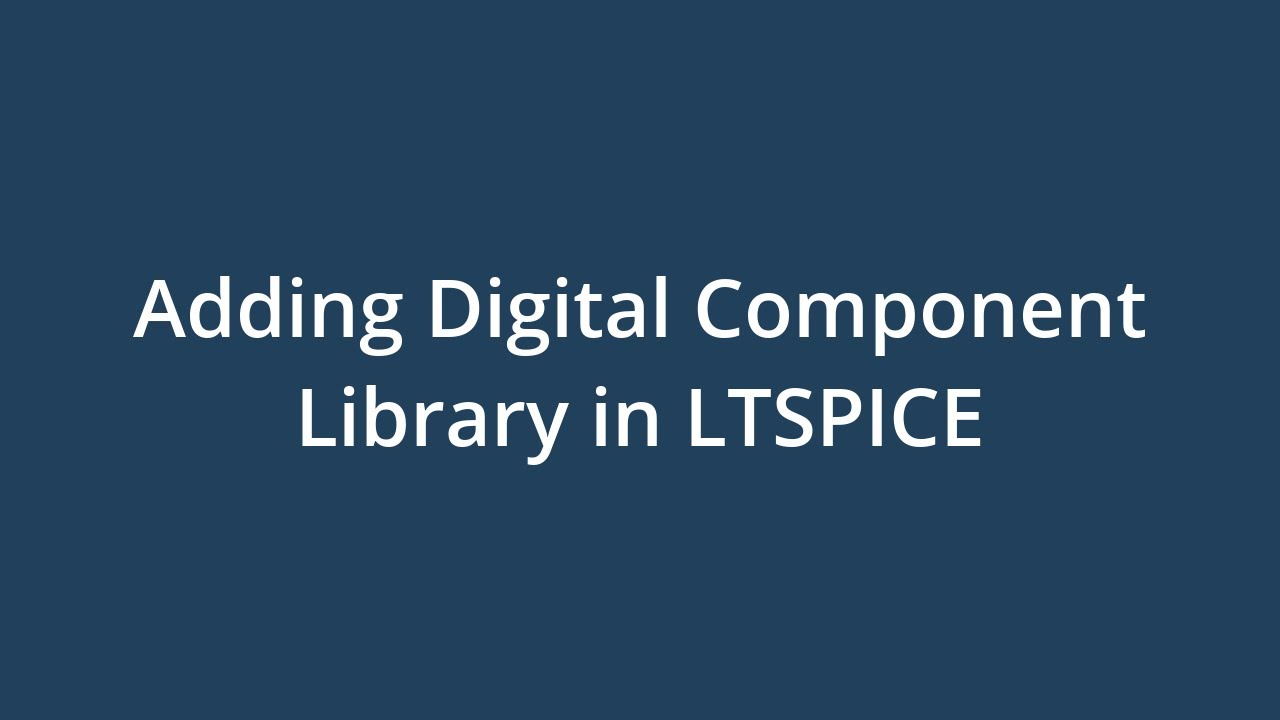 Ltspice import library Ltspice import library