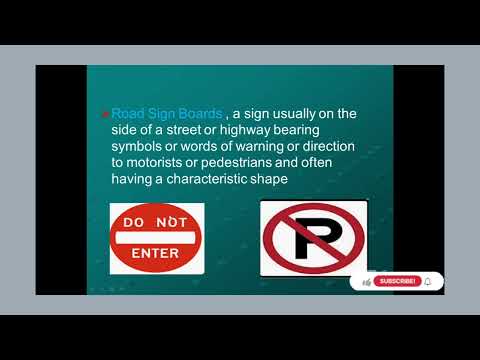 Road Sign Boards II Different Types of Road Sign Board II BY civil engineering with
