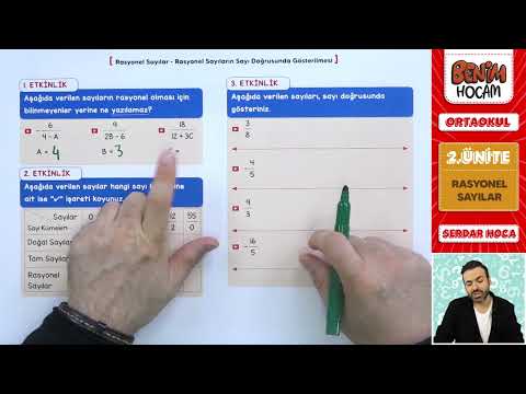 20) 7. Sınıf Matematik - 2. Ünite - Rasyonel Sayılar  - Serdar Hoca