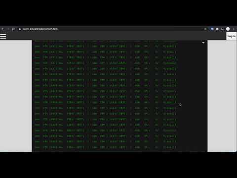 clone from github using wasm-git