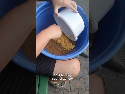 Jak dodać kaszę do zanęty.
