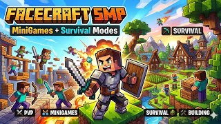 Craftsman New Server MiniGames+Survival #minecraft 