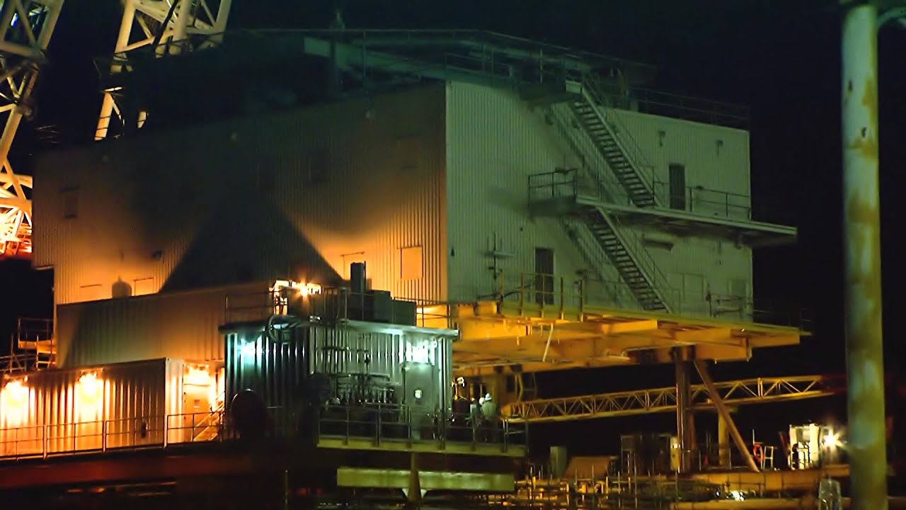 Installation of Modern Marine Terminal Quarters Facility YouTube