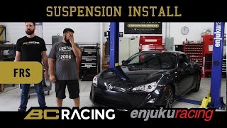 BC Racing x Enjuku Racing- Suspension Install Episode 1- GT86/FRS/BRZ screenshot 3