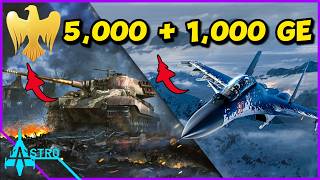 YOU Can Get 1 000 And 5 000 Golden Eagles From These New War Thunder Packs - War Thunder Esports