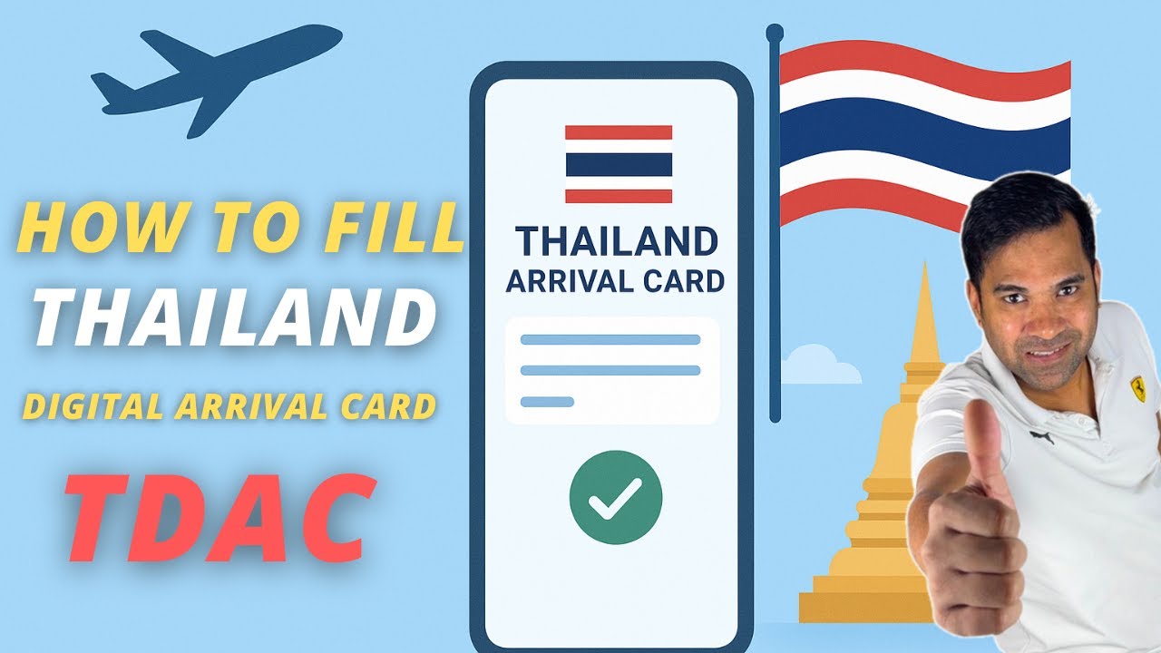 Thailand Digital Arrival Card Step by Step🇨🇷 | थाईलैंड की यात्रा? यह डिजिटल कार्ड ऐसे भरें!