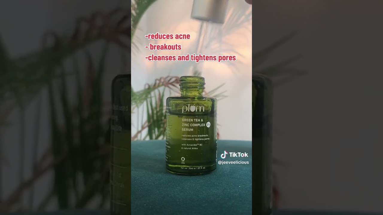 Using plum serum you’ll be able to treat your acne prone skin