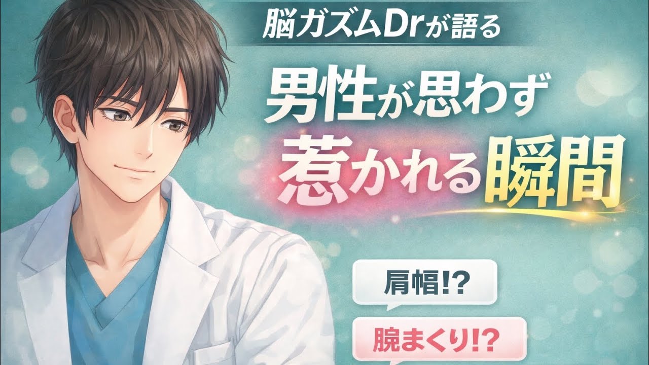 脳ガズムＤrが語る「女性の好きな瞬間」