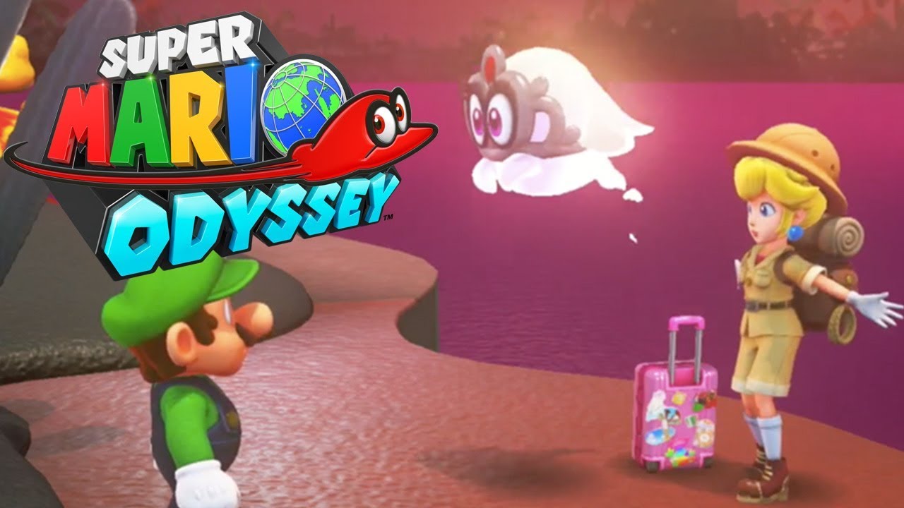 Super Mario Odyssey - Peach in the Lost Kingdom (Luigi ...