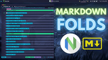 Fold markdown headings in Neovim with a keymap