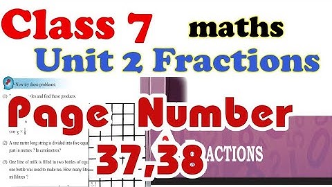 class 7 maths chapter 2 fractions page number 37,38 kerala syllabus 2025 #fractions_pagenumber37,38