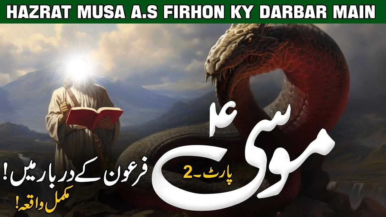 Hazrat Mosa Firon Ky Darbar Main | Hazrat Musa ka Mojza | Hazrat Mosa A.S | Noor Islamic